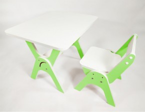 Детский растущий стол-парта и стул Я САМ "Умка" (Зеленый) в Верхней Салде - verhnjaja-salda.mebel-74.com | фото