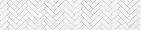 Фартук Метро керамик (белая) CPL пластик МДФ 6 мм в Верхней Салде - verhnjaja-salda.mebel-74.com | фото