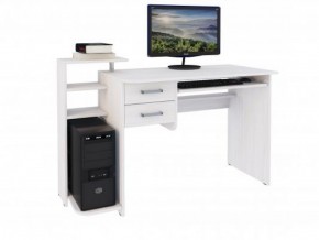 Компьютерный стол №12 (Анкор белый) в Верхней Салде - verhnjaja-salda.mebel-74.com | фото