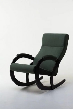 Кресло-качалка КОРСИКА 34-Т-AG (зеленый) в Верхней Салде - verhnjaja-salda.mebel-74.com | фото