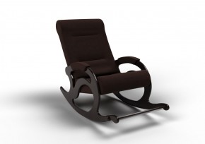 Кресло-качалка Тироль 12-Т-ГР (ткань/венге) ГРАФИТ в Верхней Салде - verhnjaja-salda.mebel-74.com | фото