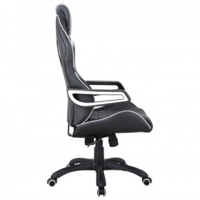 Кресло компьютерное BRABIX Techno Pro GM-003 (экокожа черное/серое, вставки серые) 531814 в Верхней Салде - verhnjaja-salda.mebel-74.com | фото