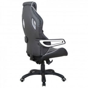 Кресло компьютерное BRABIX Techno Pro GM-003 (экокожа черное/серое, вставки серые) 531814 в Верхней Салде - verhnjaja-salda.mebel-74.com | фото