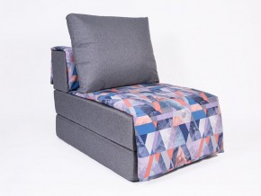 Кресло-кровать бескаркасное Харви (серый-сноу деним) в Верхней Салде - verhnjaja-salda.mebel-74.com | фото