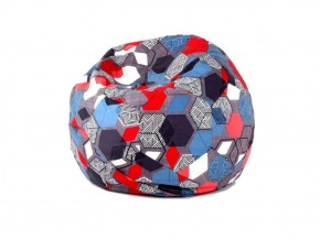 Кресло-мешок Мяч M (Geometry Slate) в Верхней Салде - verhnjaja-salda.mebel-74.com | фото