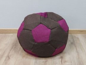Кресло-мешок Мяч S (Savana Chocolate-Savana Berry) в Верхней Салде - verhnjaja-salda.mebel-74.com | фото