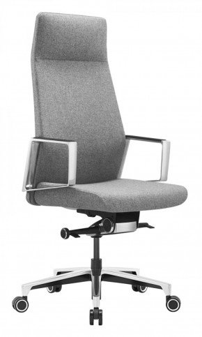 Кресло руководителя Бюрократ _JONS/CASHGREY серый в Верхней Салде - verhnjaja-salda.mebel-74.com | фото
