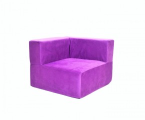 Кресло-угловое-модуль бескаркасное Тетрис 30 (Фиолетовый) в Верхней Салде - verhnjaja-salda.mebel-74.com | фото