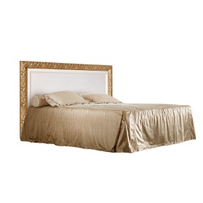 Кровать 2-х спальная (1,8 м) Тиффани штрих-лак/золото  с подъемным механизмом (ТФКР180-1[3]) в Верхней Салде - verhnjaja-salda.mebel-74.com | фото