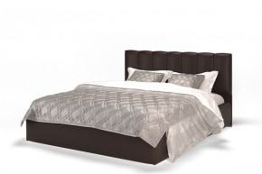 Кровать Элен 1600 + основание с ПМ (Лесмо brown) коричневый в Верхней Салде - verhnjaja-salda.mebel-74.com | фото