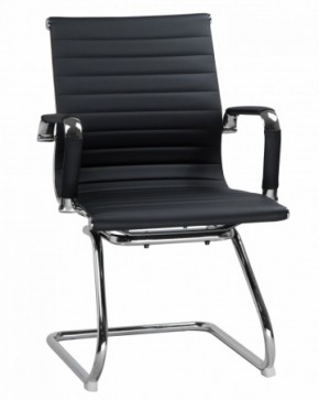 Офисное кресло для посетителей LMR-102N Черный в Верхней Салде - verhnjaja-salda.mebel-74.com | фото