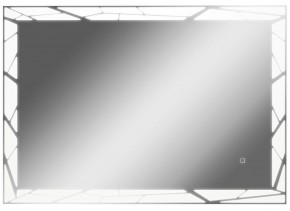 Зеркало Сеул 1000х700 с подсветкой Домино (GL7029Z) в Верхней Салде - verhnjaja-salda.mebel-74.com | фото